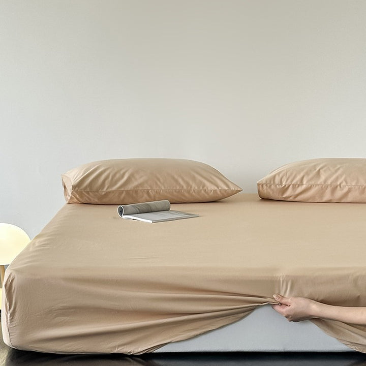 Cooling Bamboo-Blend Deep-Pocket Fitted Sheet and Pillowcase Set