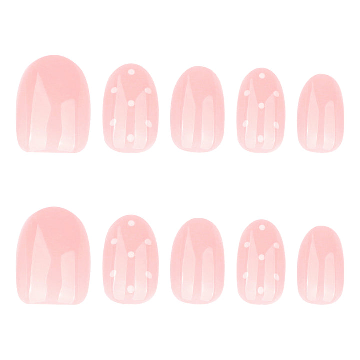 Artful Nail Art with Delicate Dot Design Stornfield