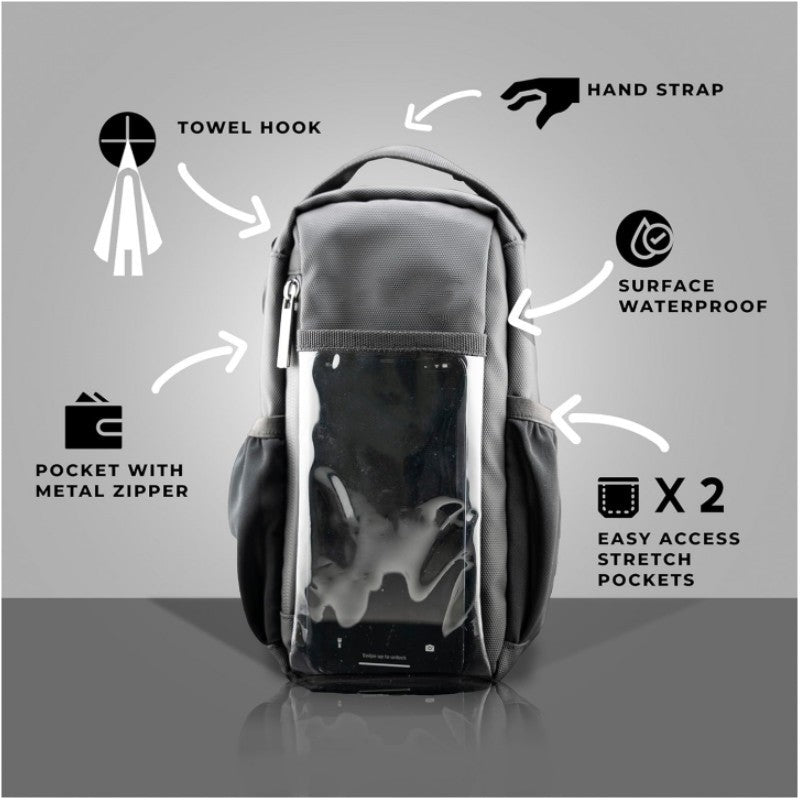 Multifunctional backpack with viewing window Stornfield