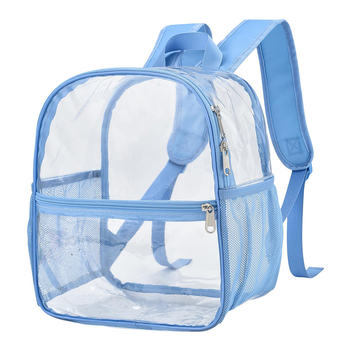 Unisex transparent backpack with functional design and multiple compartments Stornfield