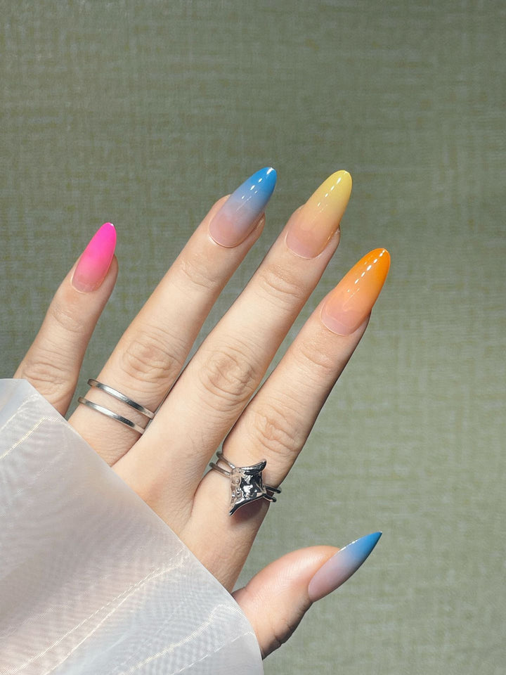 Ombre Stiletto Nail Art Extensions Stornfield 1789085287