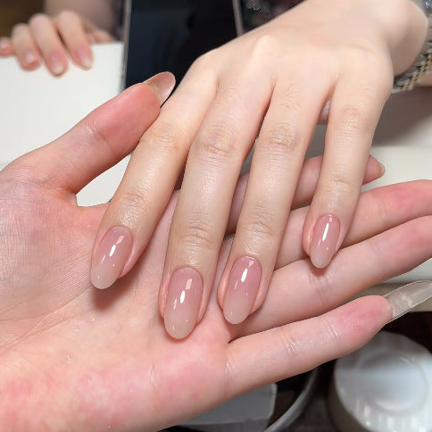Gel Almond-Shaped Press-On Nails Set Stornfield