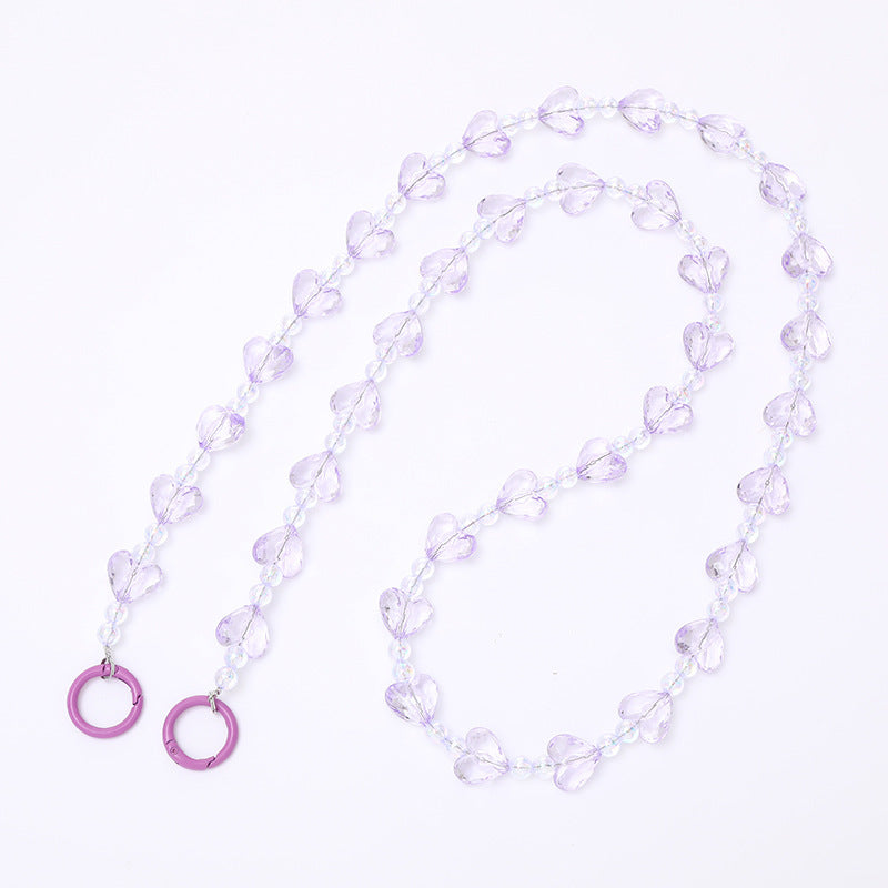 Heart-Shaped Beaded Eyewear Chain Stornfield 1790134470