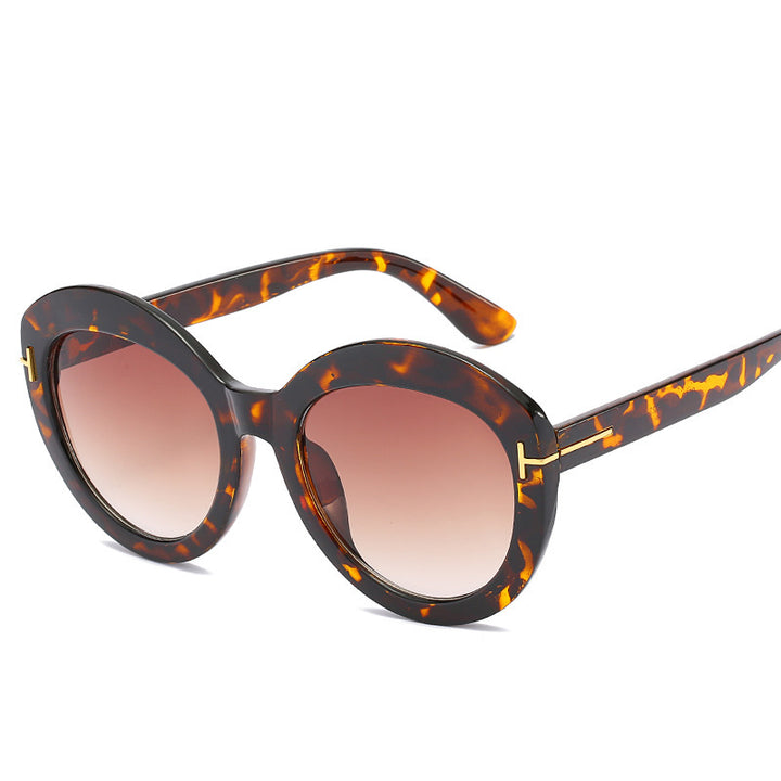 Oversized Gradient Lens Sunglasses Stornfield