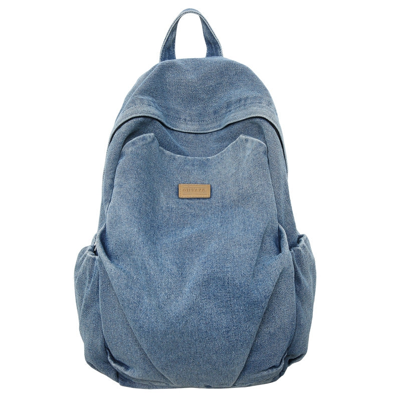 Casual Denim School Backpack Stornfield