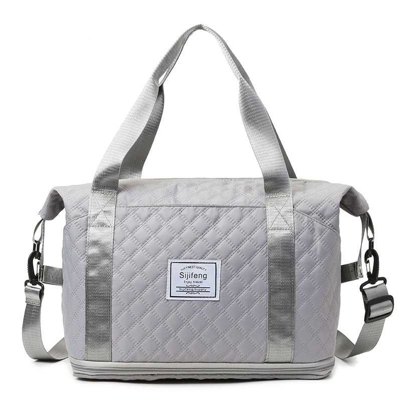 Quilted Travel Weekender Duffle