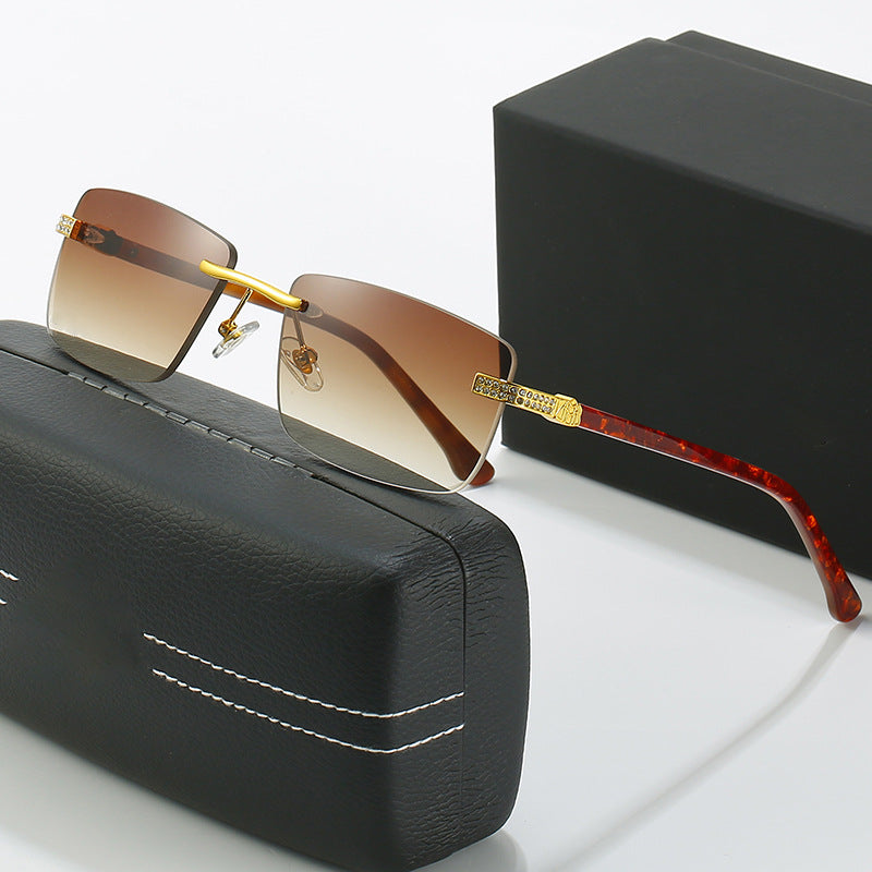 Women elegant sunglasses with stylish metal frame Stornfield