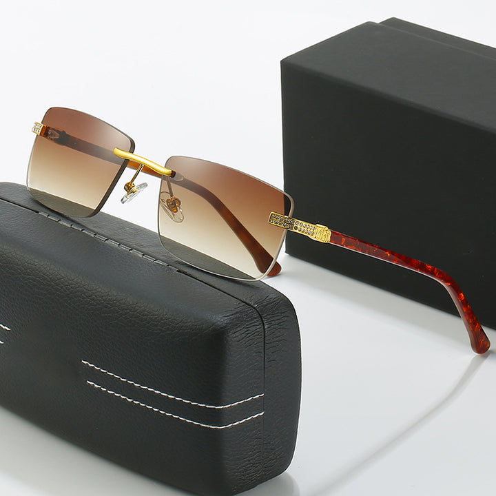 Women elegant sunglasses with stylish metal frame Stornfield