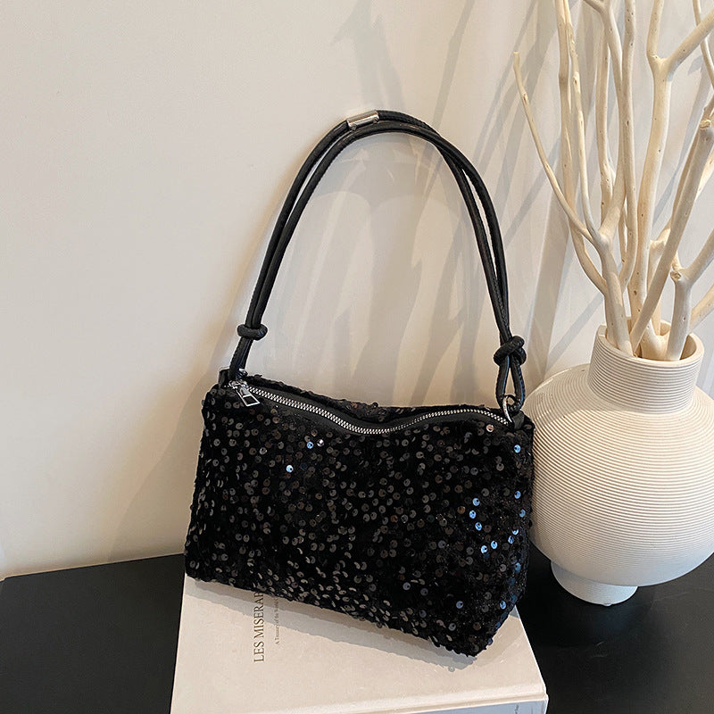 Glamorous Sequin Embellished Shoulder Bag Stornfield