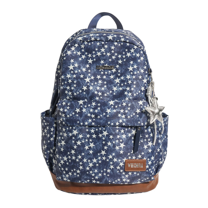 Stylish Star-Printed Casual Backpack Stornfield