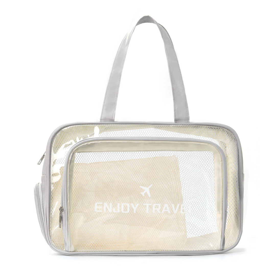 Transparent Travel Bag with Versatile Compartments Stornfield