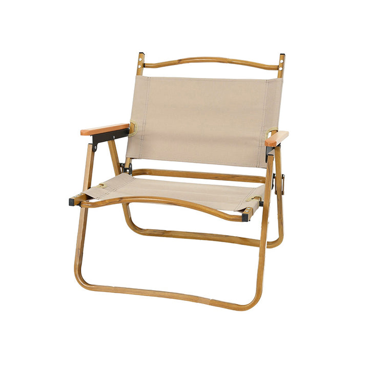 Folding chair with ergonomic design and sturdy frame Stornfield