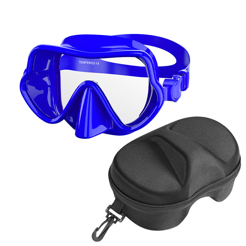 Diving mask with wide field of vision and comfortable wearing comfort Stornfield