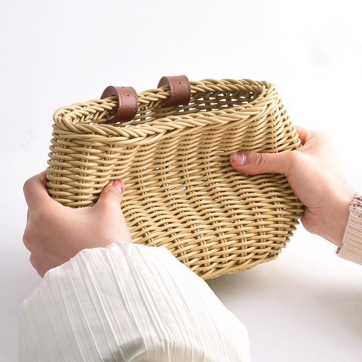 Handwoven Bicycle Storage Basket Stornfield