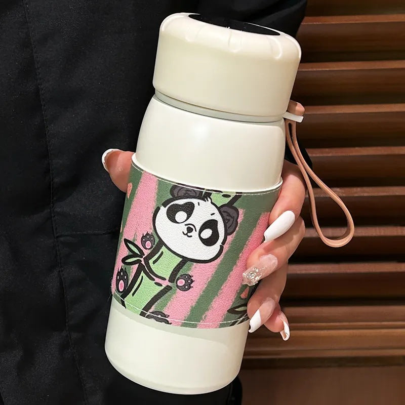 Women's insulated bottle with playful panda design Stornfield