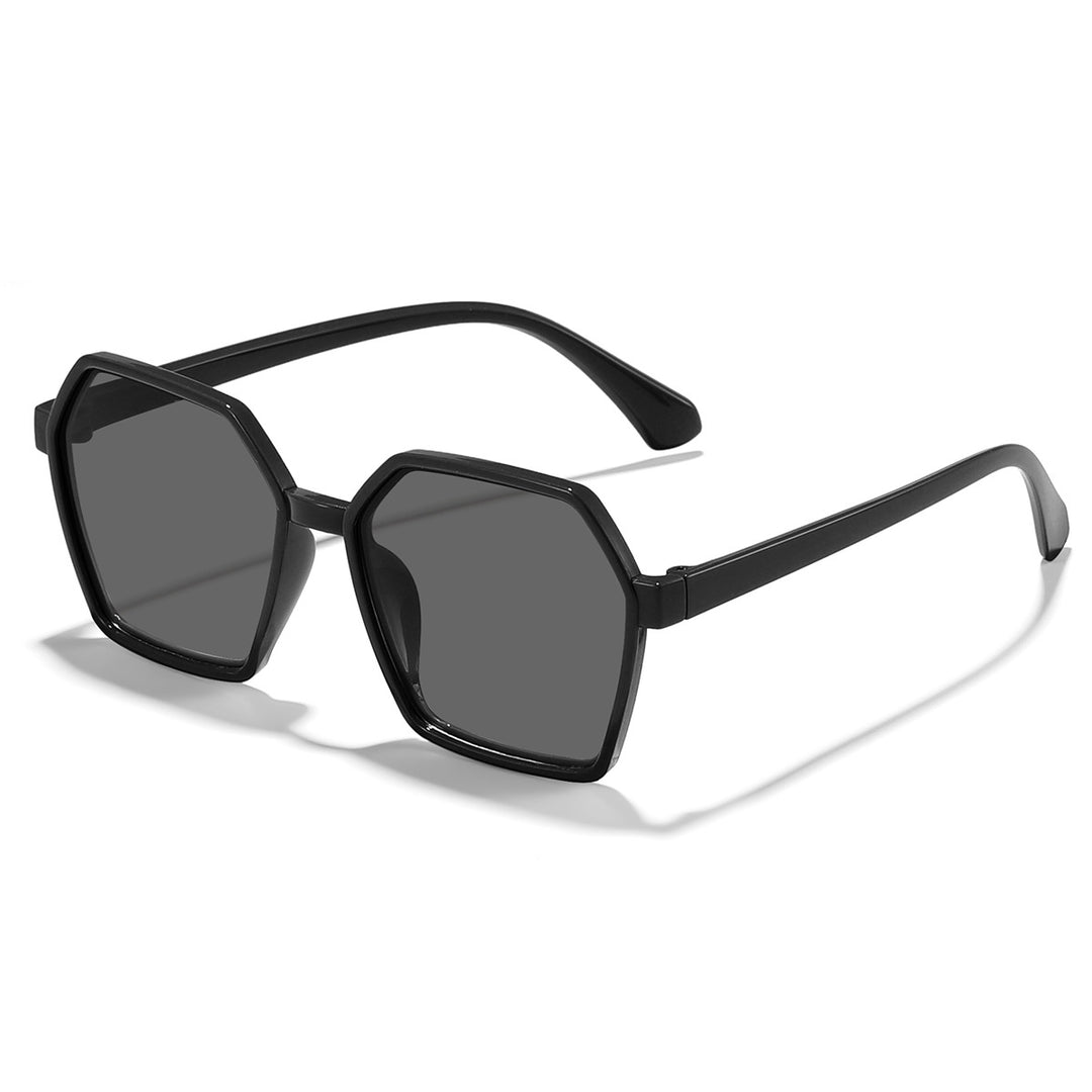 Women elegant sunglasses in modern hexagon design Stornfield