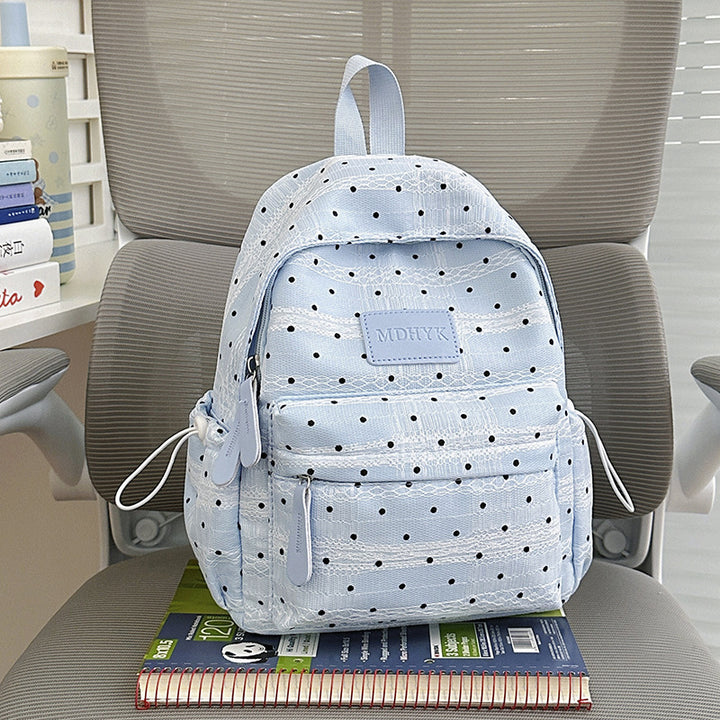 Compact Polka Dot Backpack Stornfield