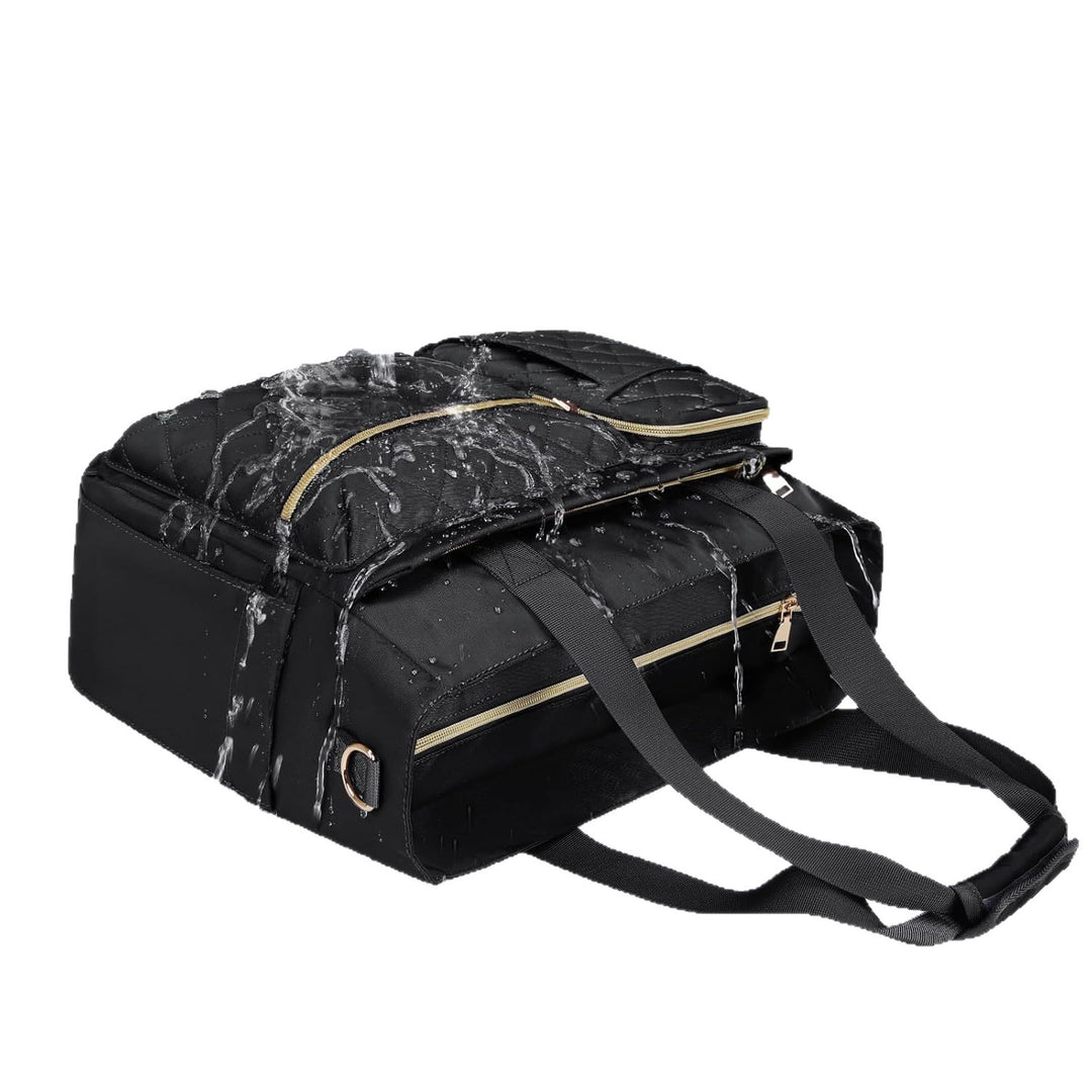 Padded Multi-functional Handbag with Organizer Stornfield