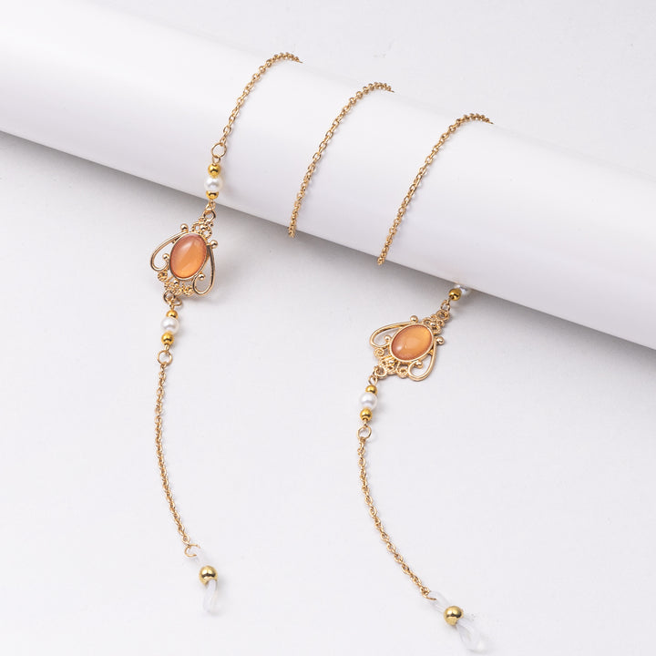 Elegant Drop Earrings with Pearl Accents Stornfield