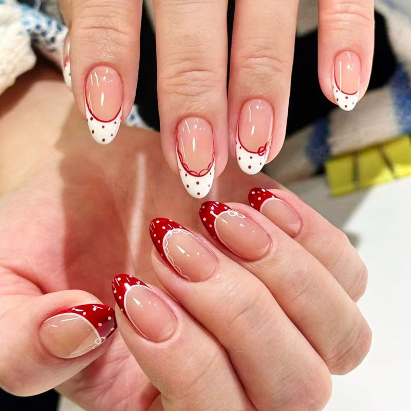 Whimsical Bunny-Themed Press-On Nail Art Set Stornfield