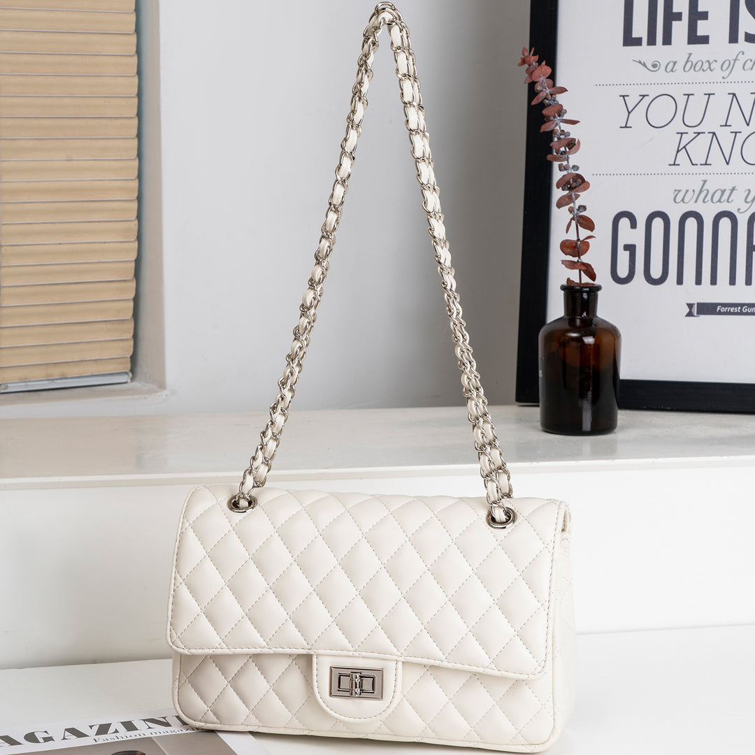 Elegant Quilted Chain Shoulder Bag
