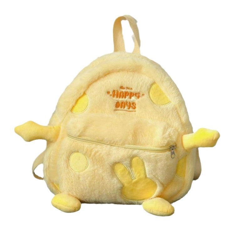Plush backpack with cheerful design Stornfield