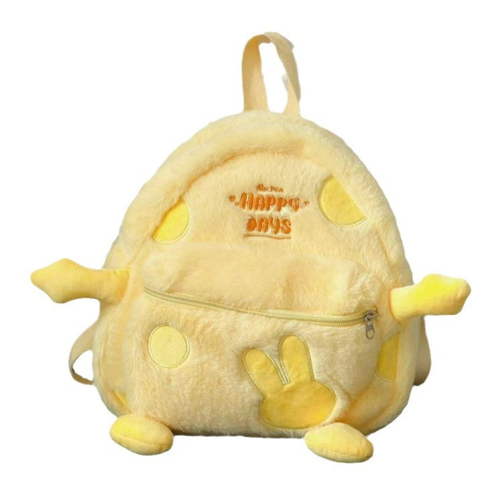 Plush backpack with cheerful design Stornfield