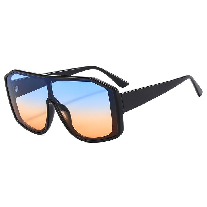 Women Fashionable Oversized Sunglasses in Extravagant Animal Print Design Stornfield