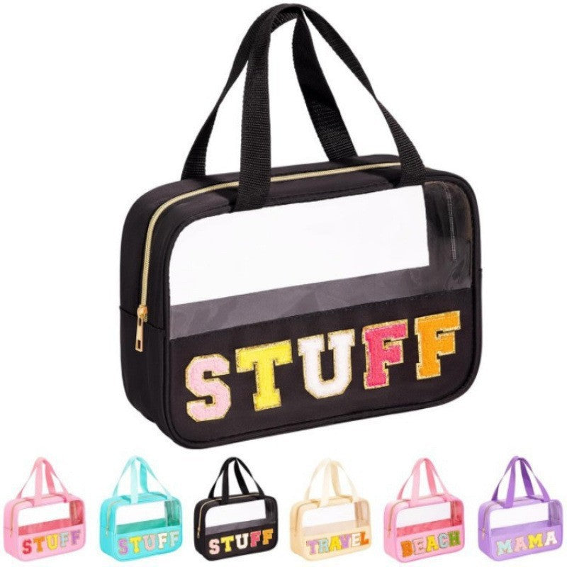 Cosmetic Organizer Bag with Clear Viewing Window Stornfield