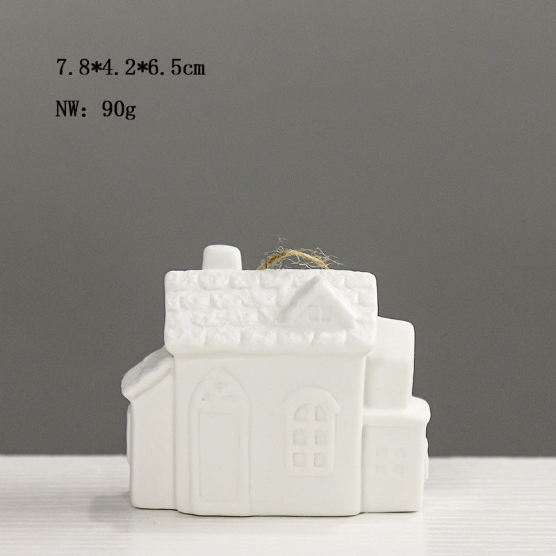 Decorative House-Shaped Ceramic Stornfeild