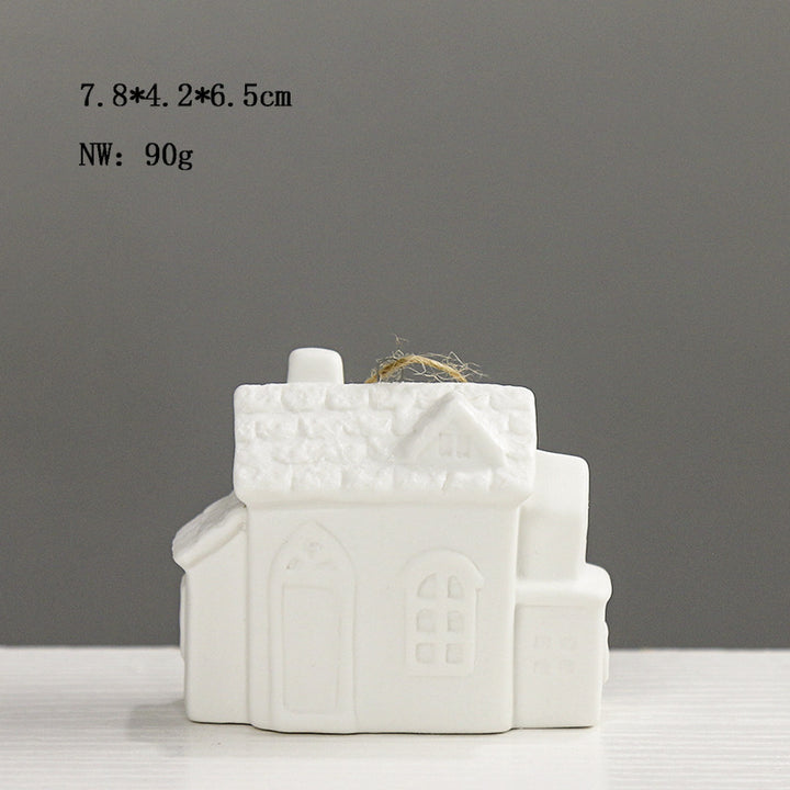 Decorative House-Shaped Ceramic Stornfeild