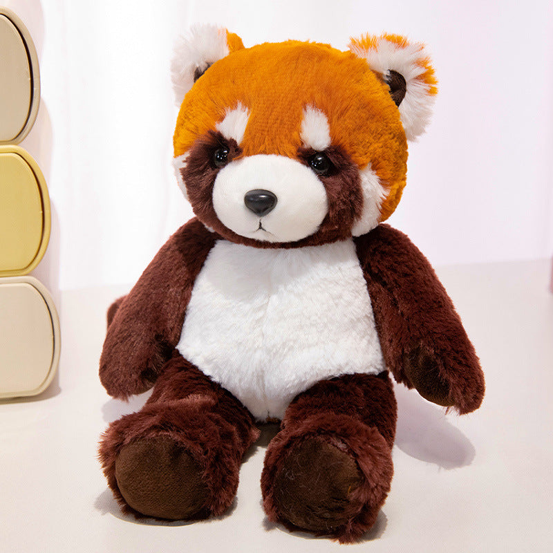 Plush Cow Cuddle Companion with Soft Faux-Fur, Embroidered Face & Huggable Snout Stornfield