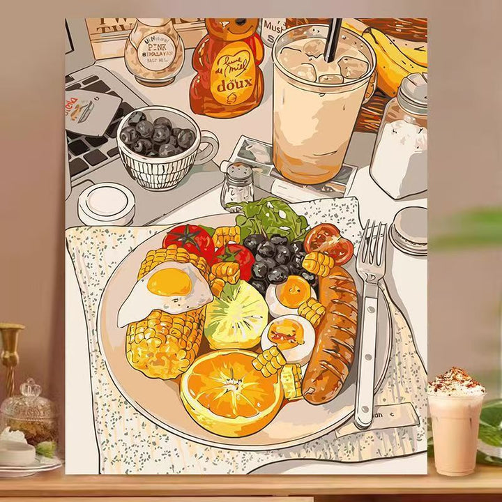 Dessert-Inspired Decorative Canvas Art Stornfield