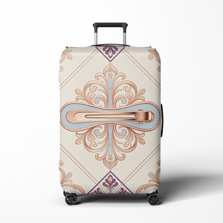 Women's suitcase with unique hand-drawn design Stornfield