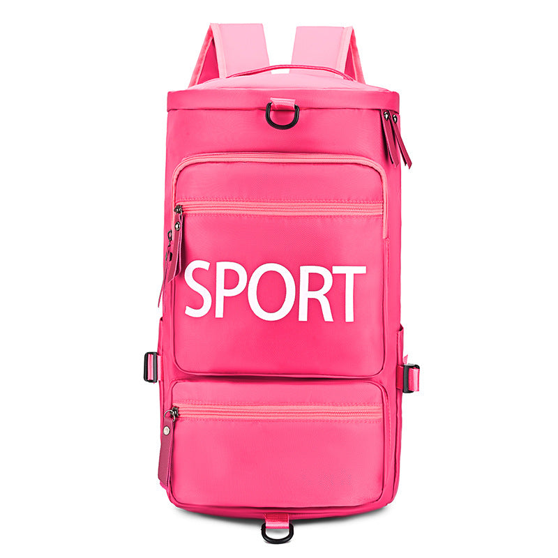 Sporty backpack with multiple compartments and reflective elements Stornfield