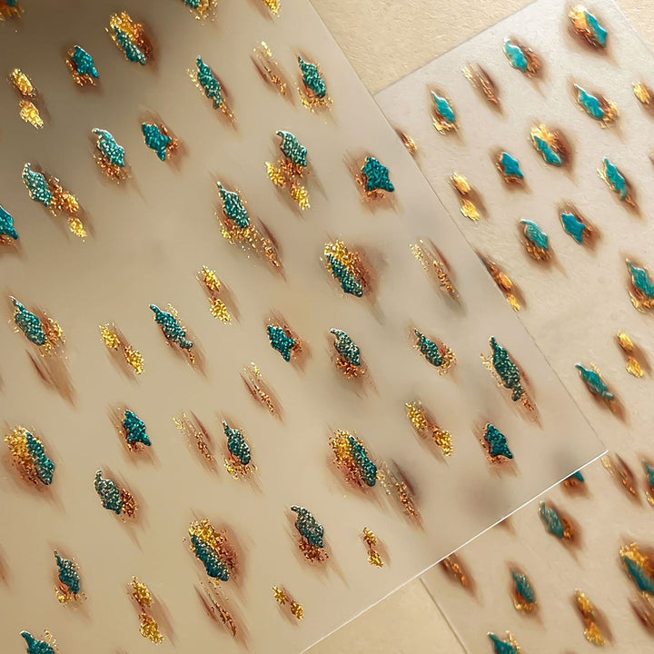 Creative Nail Art Glitter Transfers
