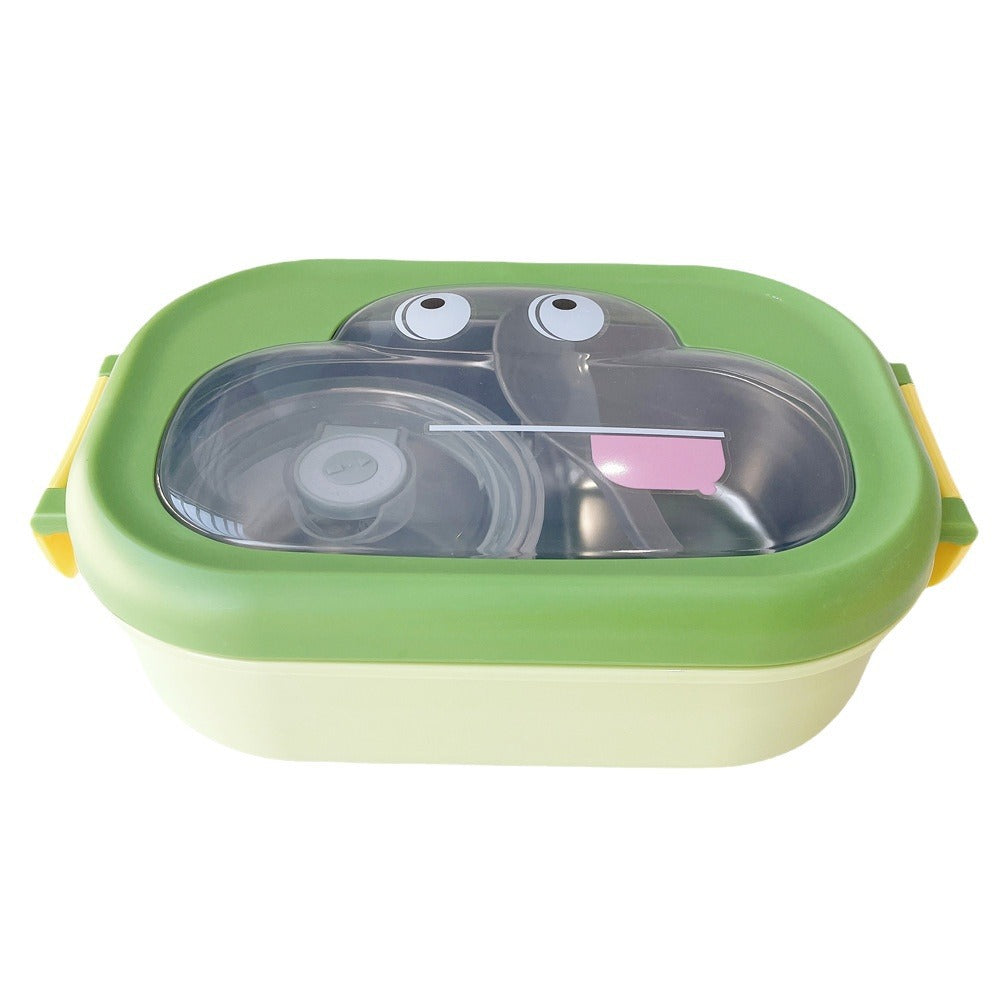 Playful Multi-Compartment Bento Lunch Box