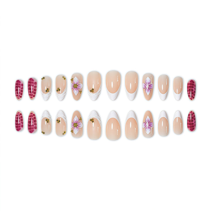 Decorative Floral Nail Art Enhancements Stornfield