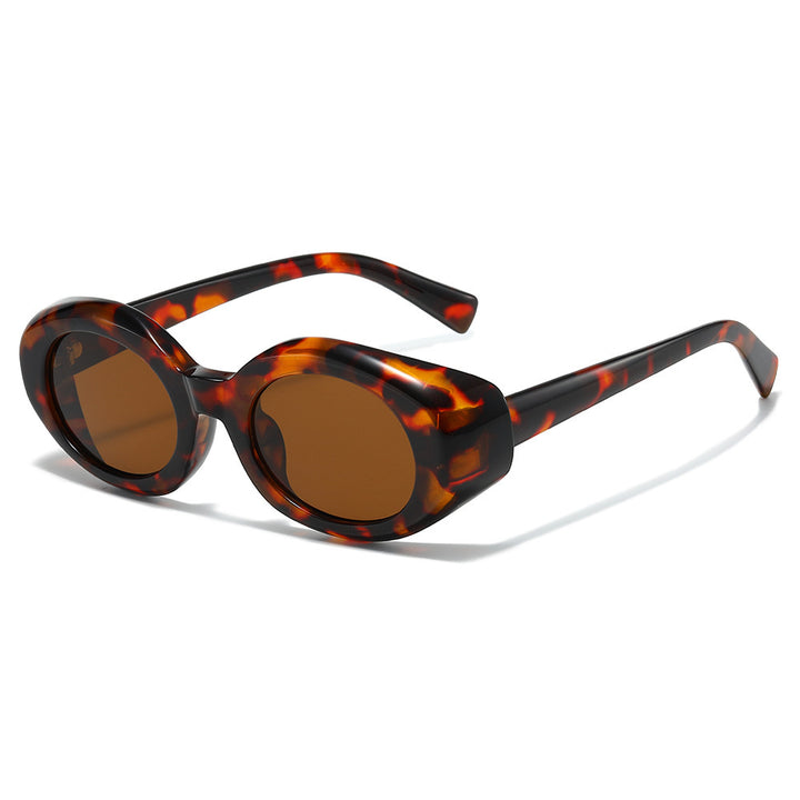 Oversized Geometric Sunglasses with Thick Frames Stornfield