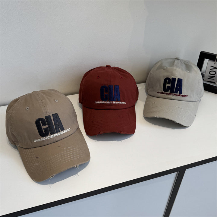 Men's Distressed Motivational Baseball Cap Stornfield