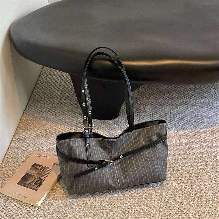 Striped Tote Bag