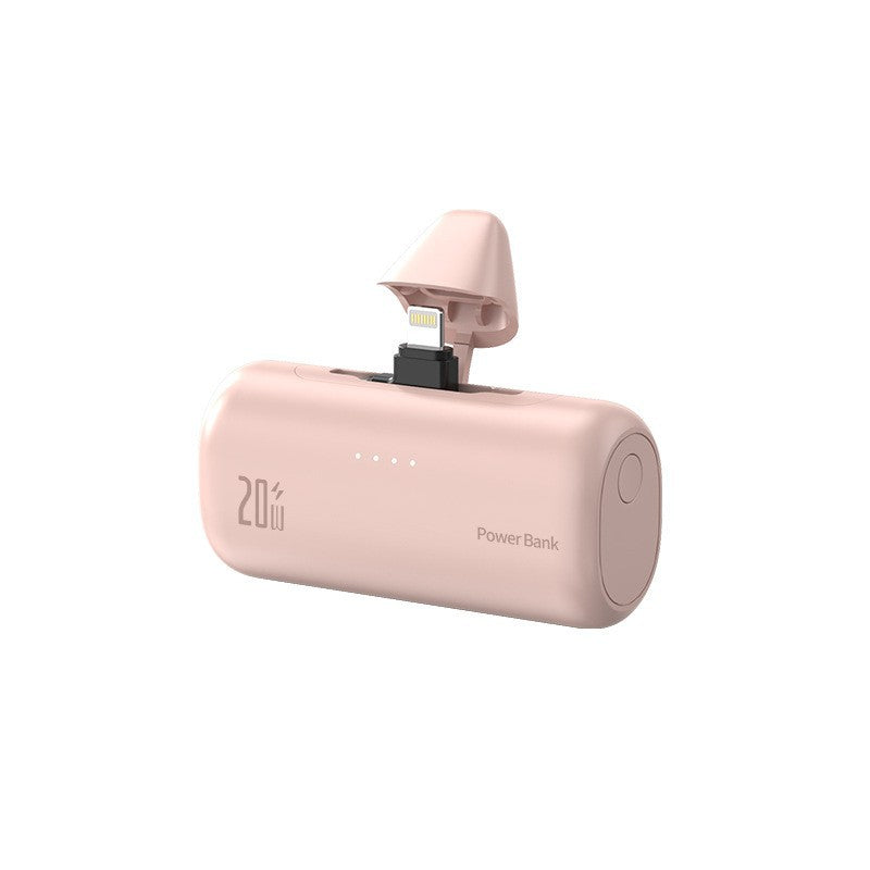 Portable power bank with integrated Lightning connector and fast charging function Stornfield