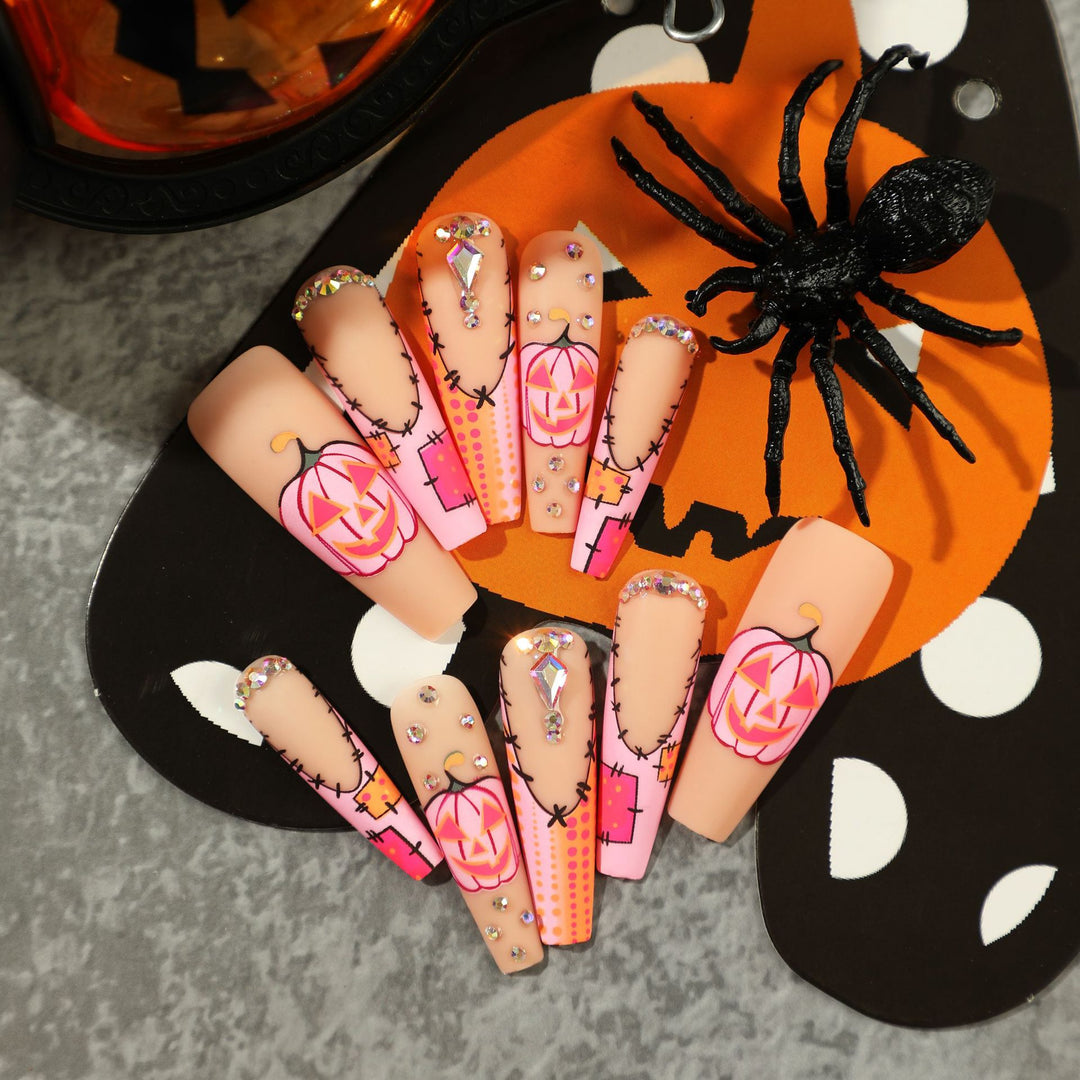 Artificial Nail Art with Halloween Design Stornfield