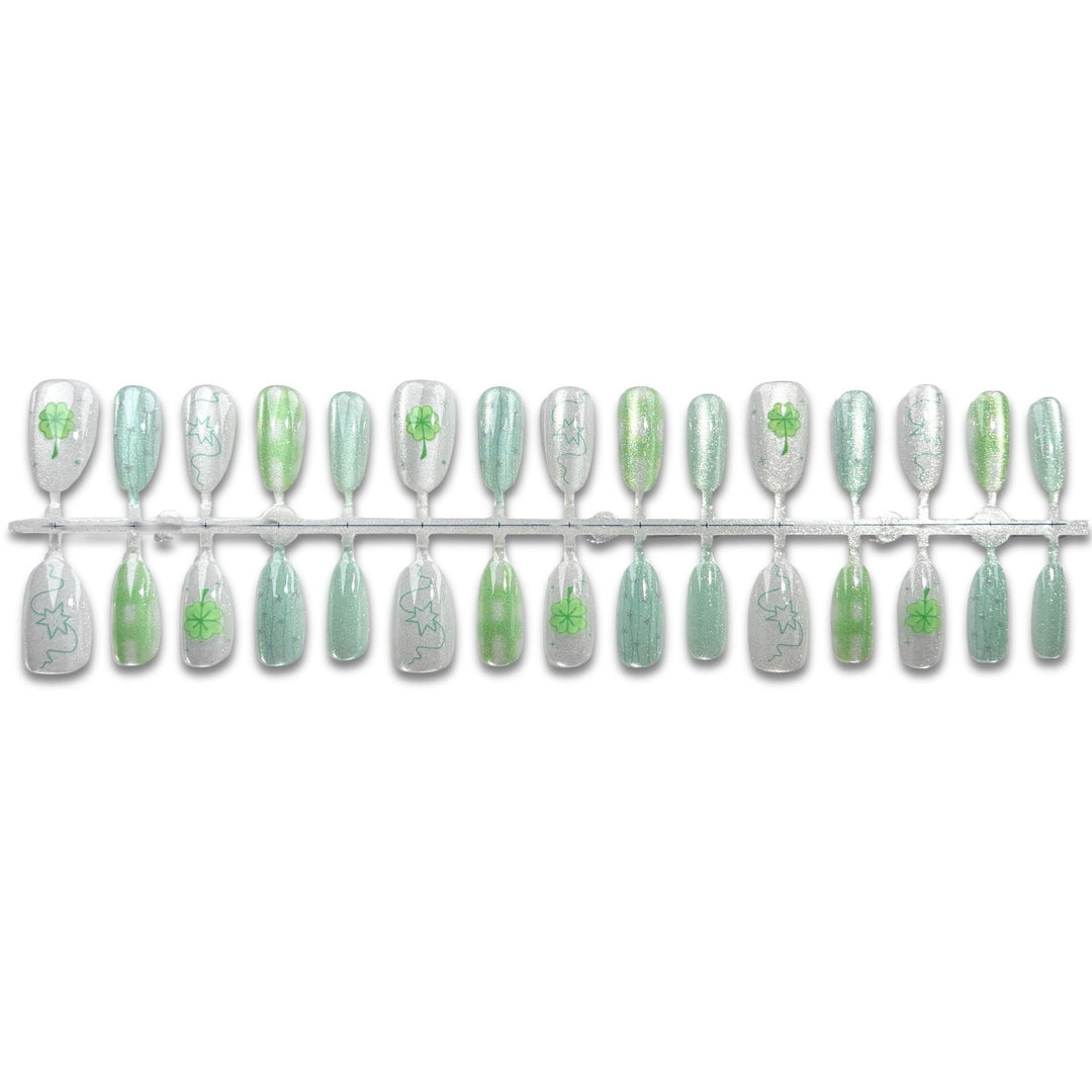 Decorative Nature-Inspired Press-On Nails
