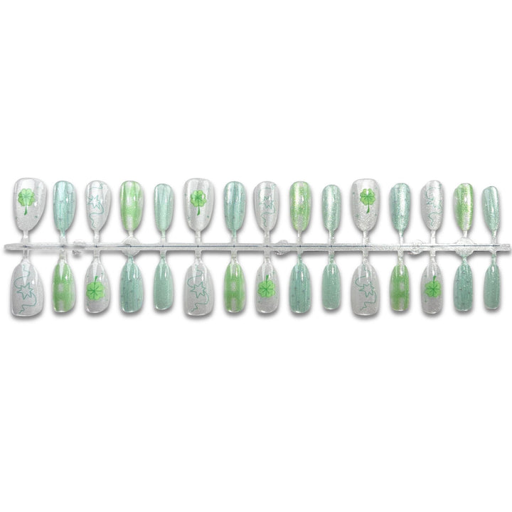 Decorative Nature-Inspired Press-On Nails