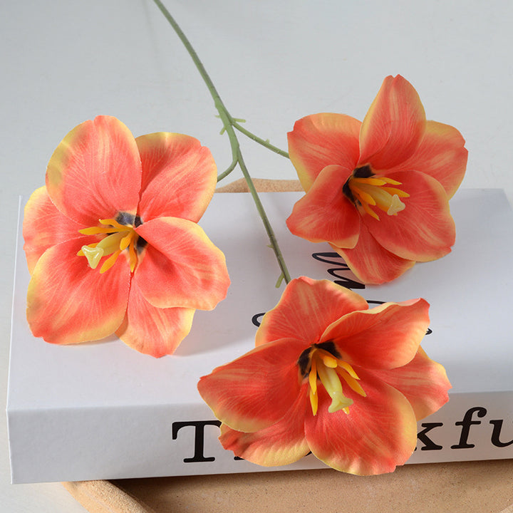 Decorative Faux Tulip Stem Bouquet