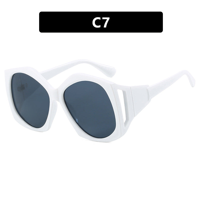 Women oversized sunglasses with futuristic design Stornfield