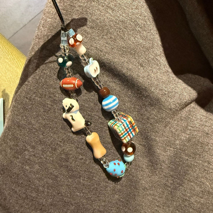 Handcrafted Beaded Charm Lanyard Stornfield