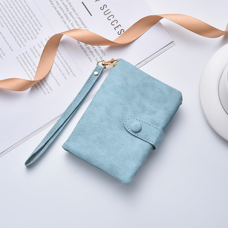 Compact Faux Leather Clutch Wallet Stornfield