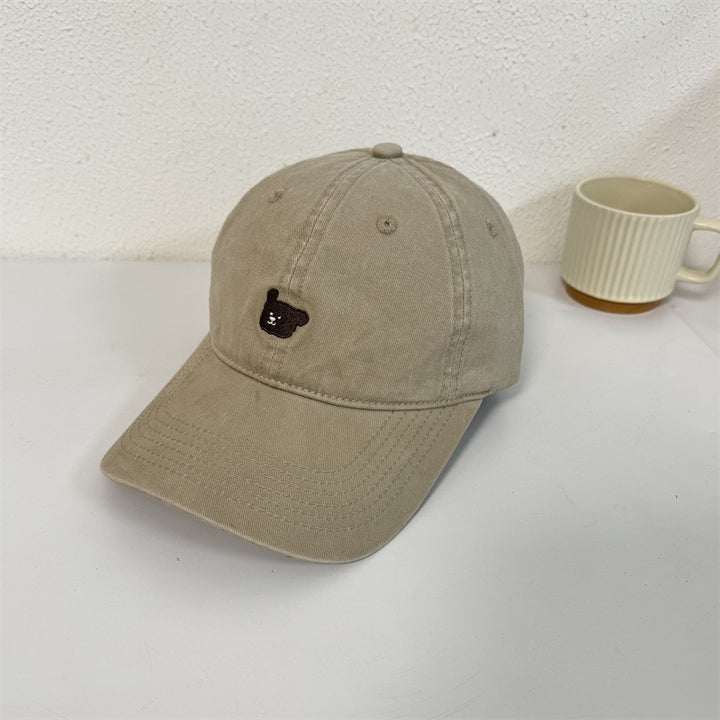 Women's Cute Embroidered Bear Cap Stornfield